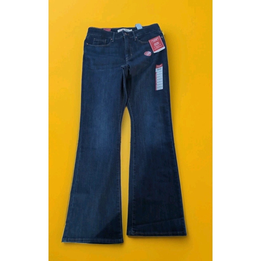 Levis‎ Signature Mid Rise Bootcut Soft Stretch Nwt 10M Denim Blue